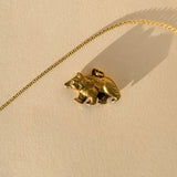 Bear Vintage Charm, 9ct Gold