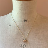 Lover’s Bench Charm, 9ct Gold