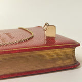 Vintage Book Charm, 9ct Gold