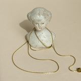 Mini Spiga Chain 16 inch, 9ct Gold