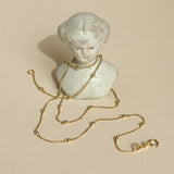 Beaded Ball Chain, 9ct Gold