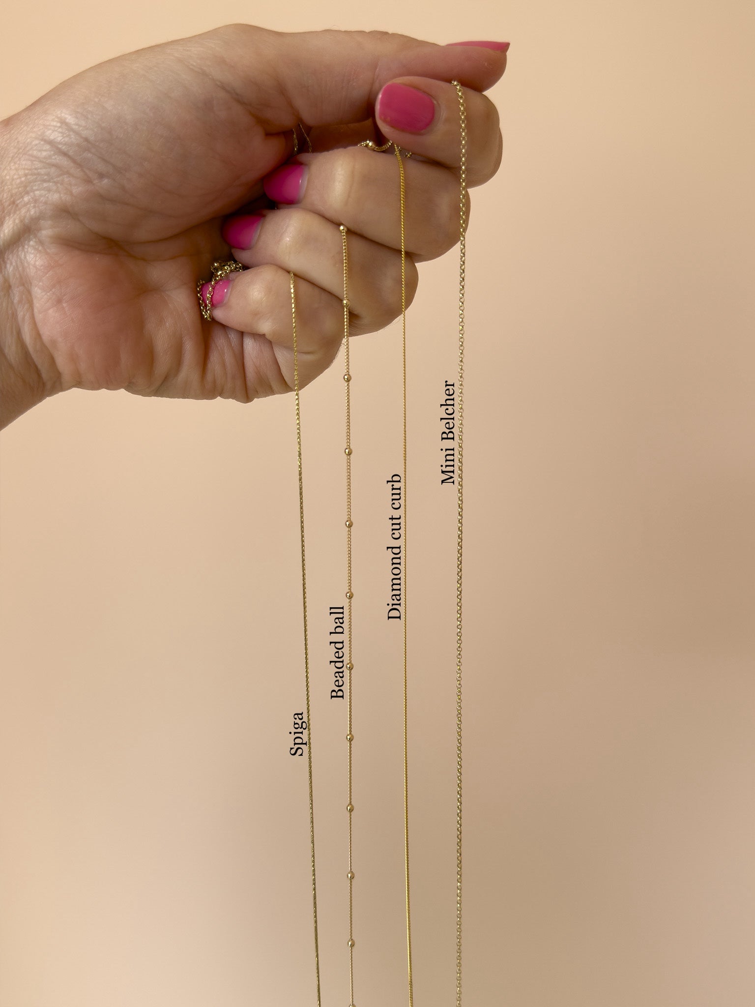 Everyday 9ct gold chains