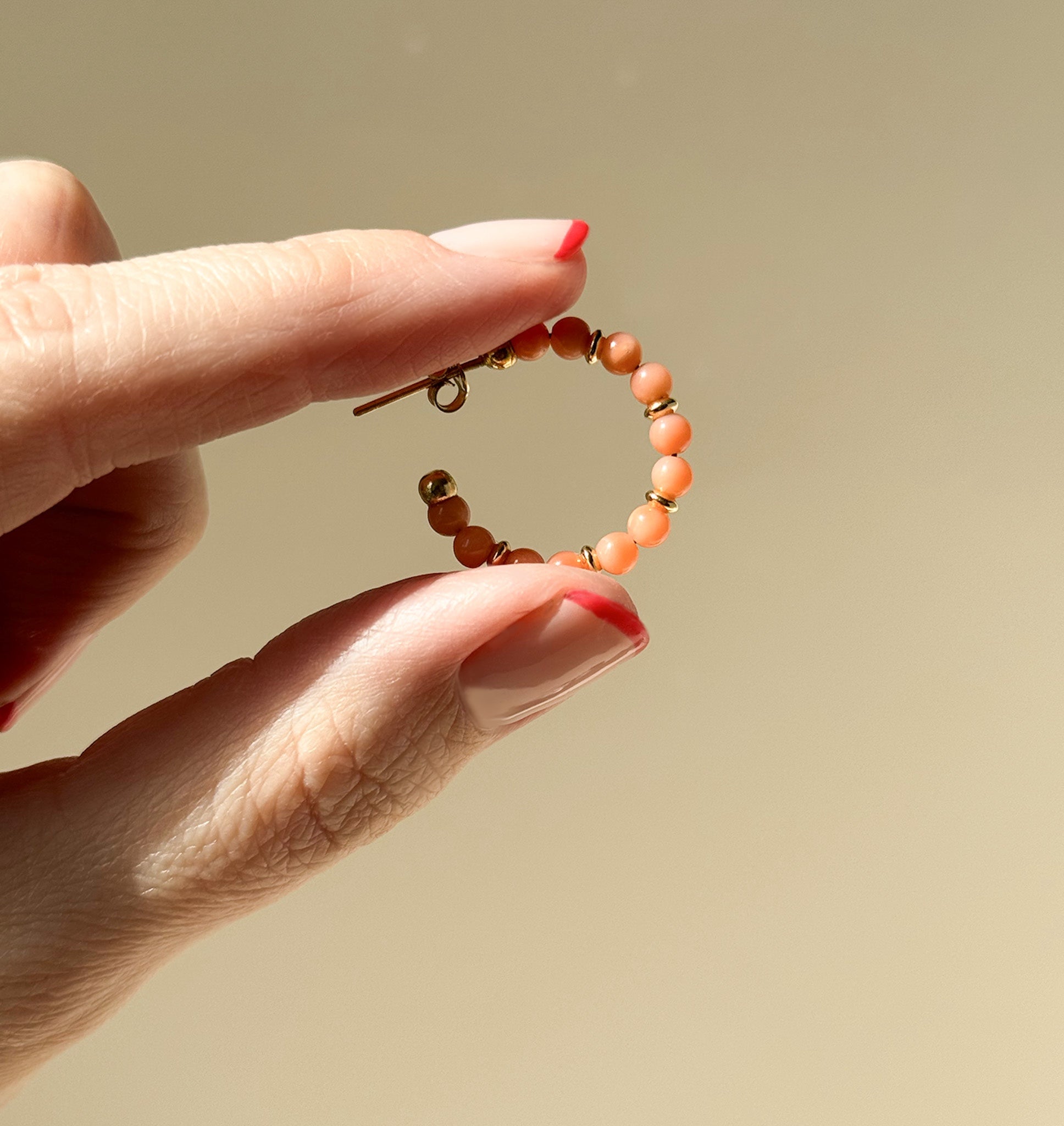 Summer style vintage hoop earring