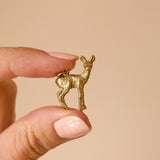 Deer-y Me Vintage Charm, 9ct Gold