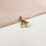 Vintage Donkey Charm, 9ct Gold