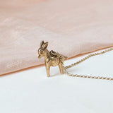 Vintage Donkey Charm, 9ct Gold