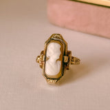 Flip ring 10k gold