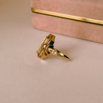 10k Romany vintage ring