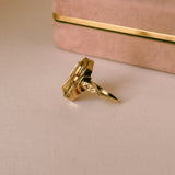 10k Romany vintage ring
