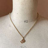 Cigarette Pack Vintage Charm, 9ct Gold.