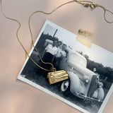 Vintage lighter charm in 9ct yellow gold