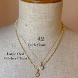 Personalised initial pendants in solid gold