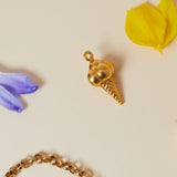 Ice Cream Vintage Charm, 9ct Gold