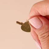 18ct Gold, Key To My Heart, Pendant Charm