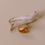 Locket opens bottom to top