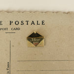 Unique 14ct gold secret love letter charm