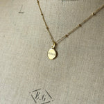 Custom made mama charm in solid gold