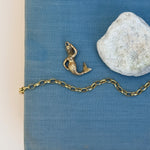 9ct gold mermaid charm