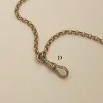 Vintage 9ct yellow gold Albert clasp