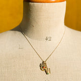 All The Luck, Gold Charm Necklace