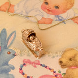 9ct gold unique vintage baby charm