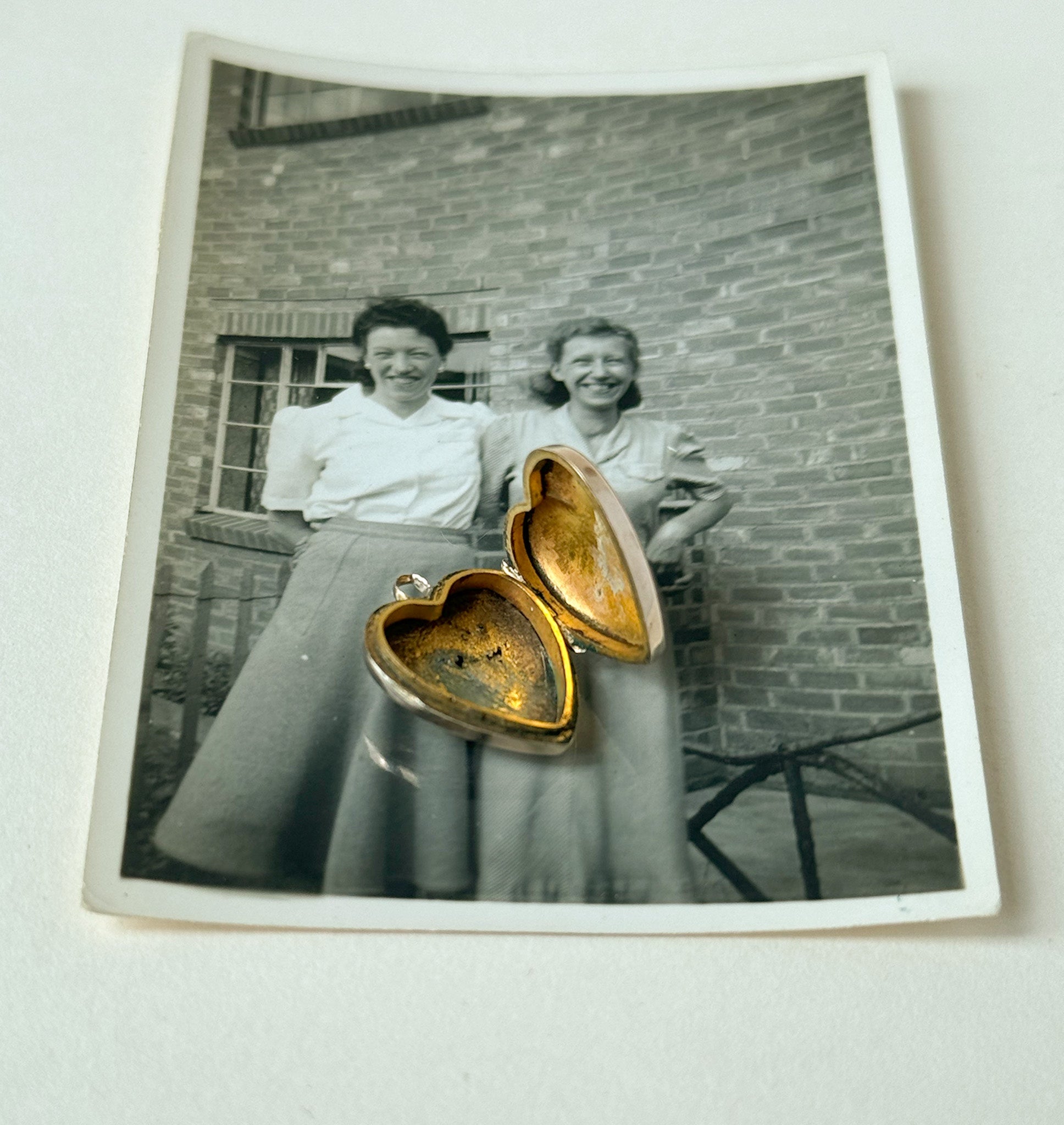 Victorian heart locket