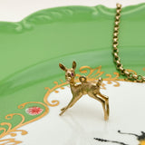 Georg Jensen deer fawn charm in solid gold