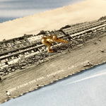 Vintage 9ct gold one of a kind swimmer charm