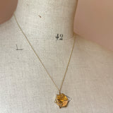 Vintage Tambourine Musical Charm, 9ct Gold