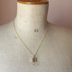 Unique nostalgic vintage TV necklace