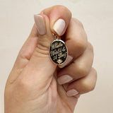 Antique Cufflink Conversion, Bespoke Pendant