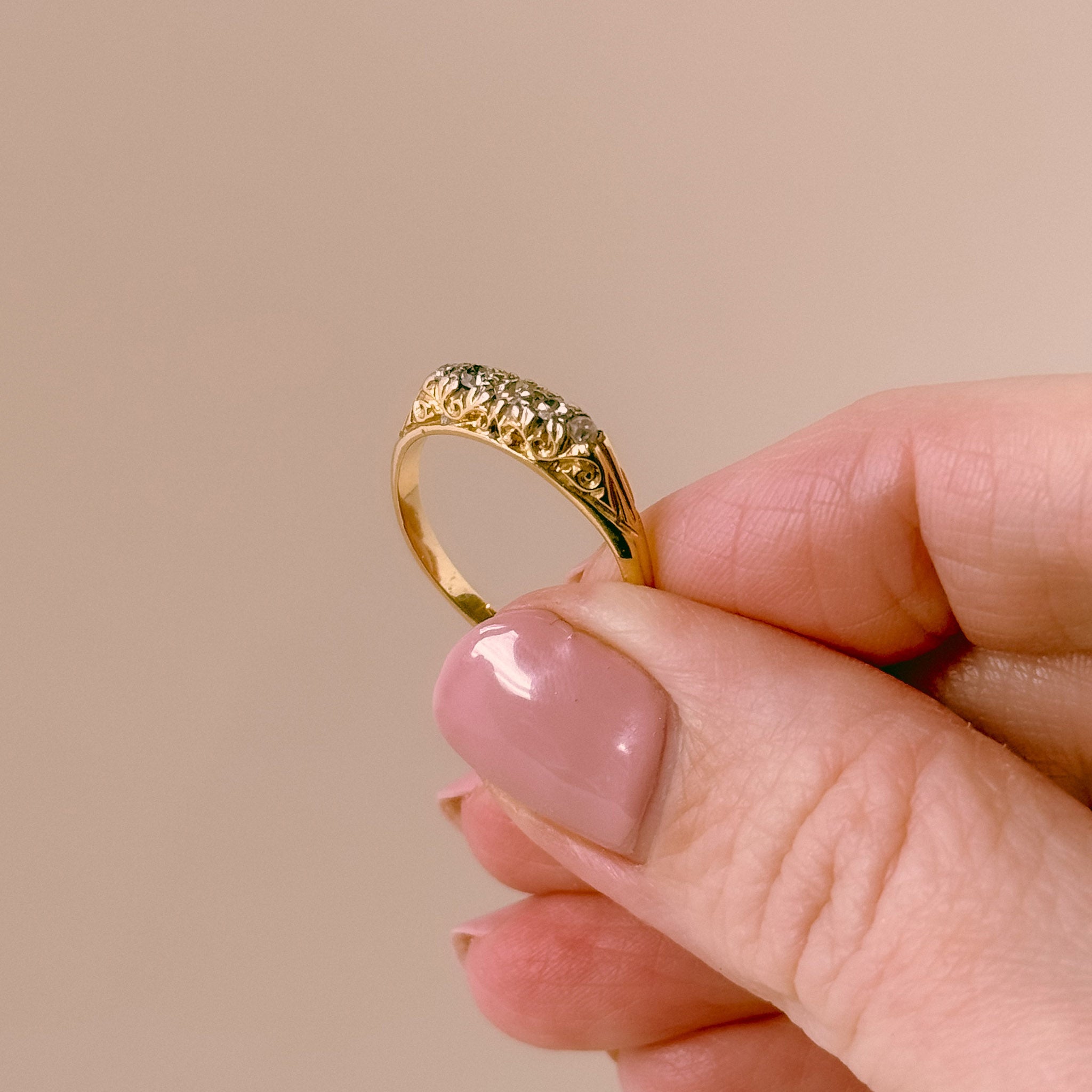 Unique vintage diamond engagement rings