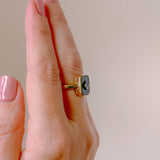 onyx statement ring
