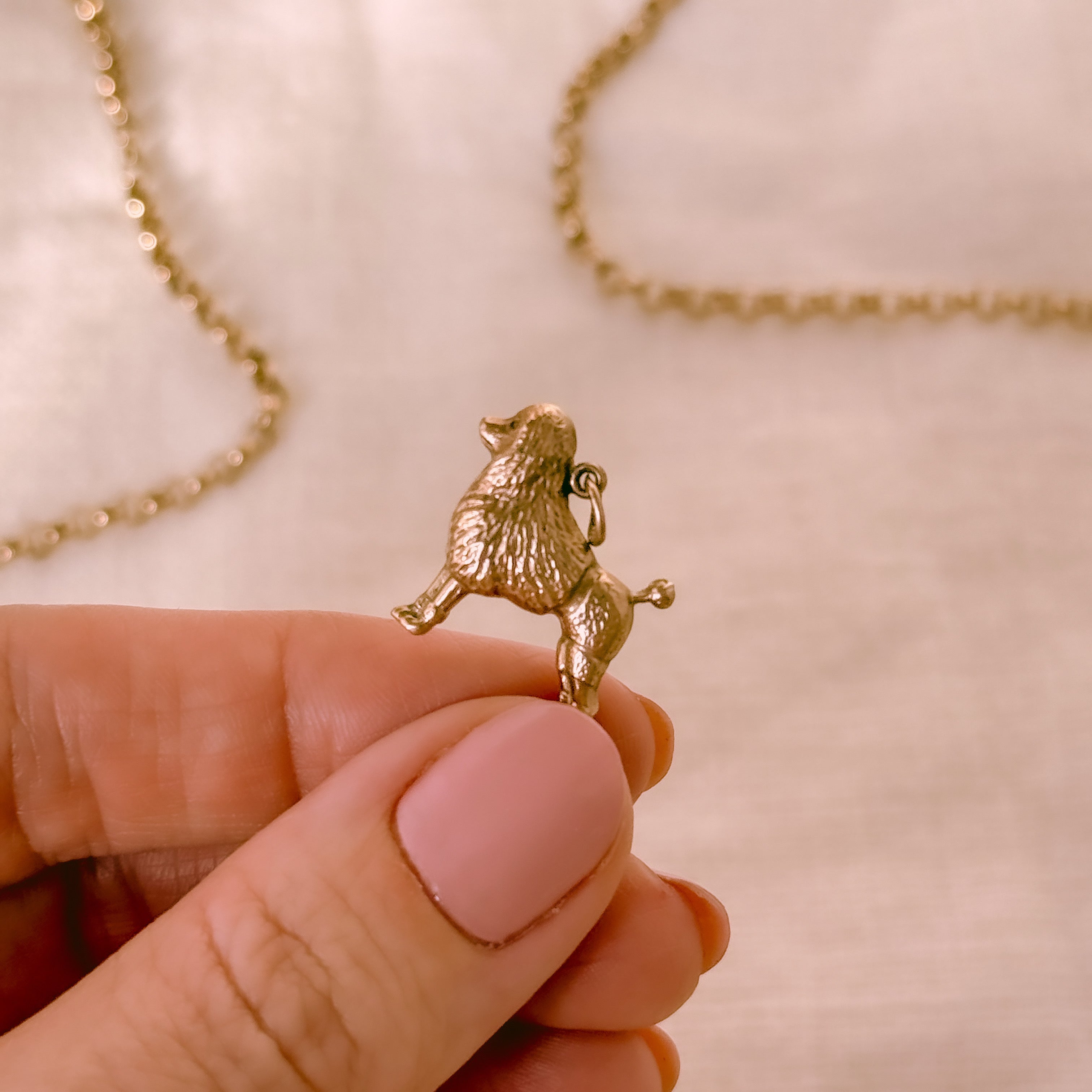 vintage yellow gold jewellery charm gifts 