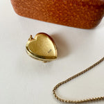 Unique heart locket in 9ct gold 