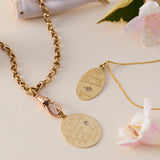 Large Oval Momento Pendant – Bespoke and Hand Engraved with the Words That Mean the Most