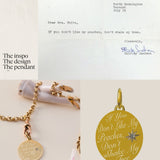 Large Oval Momento Pendant – Bespoke and Hand Engraved with the Words That Mean the Most