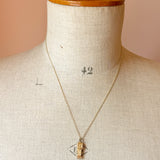 Hickory Dickory Dock Vintage Charm, 9ct Gold
