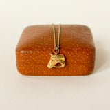 Vintage Horse Charm, 9ct Gold