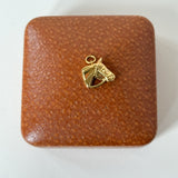 Vintage Horse Charm, 9ct Gold