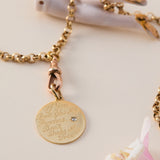 Large Oval Momento Pendant – Bespoke and Hand Engraved with the Words That Mean the Most