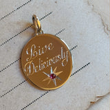 Large Oval Momento Pendant – Bespoke and Hand Engraved with the Words That Mean the Most