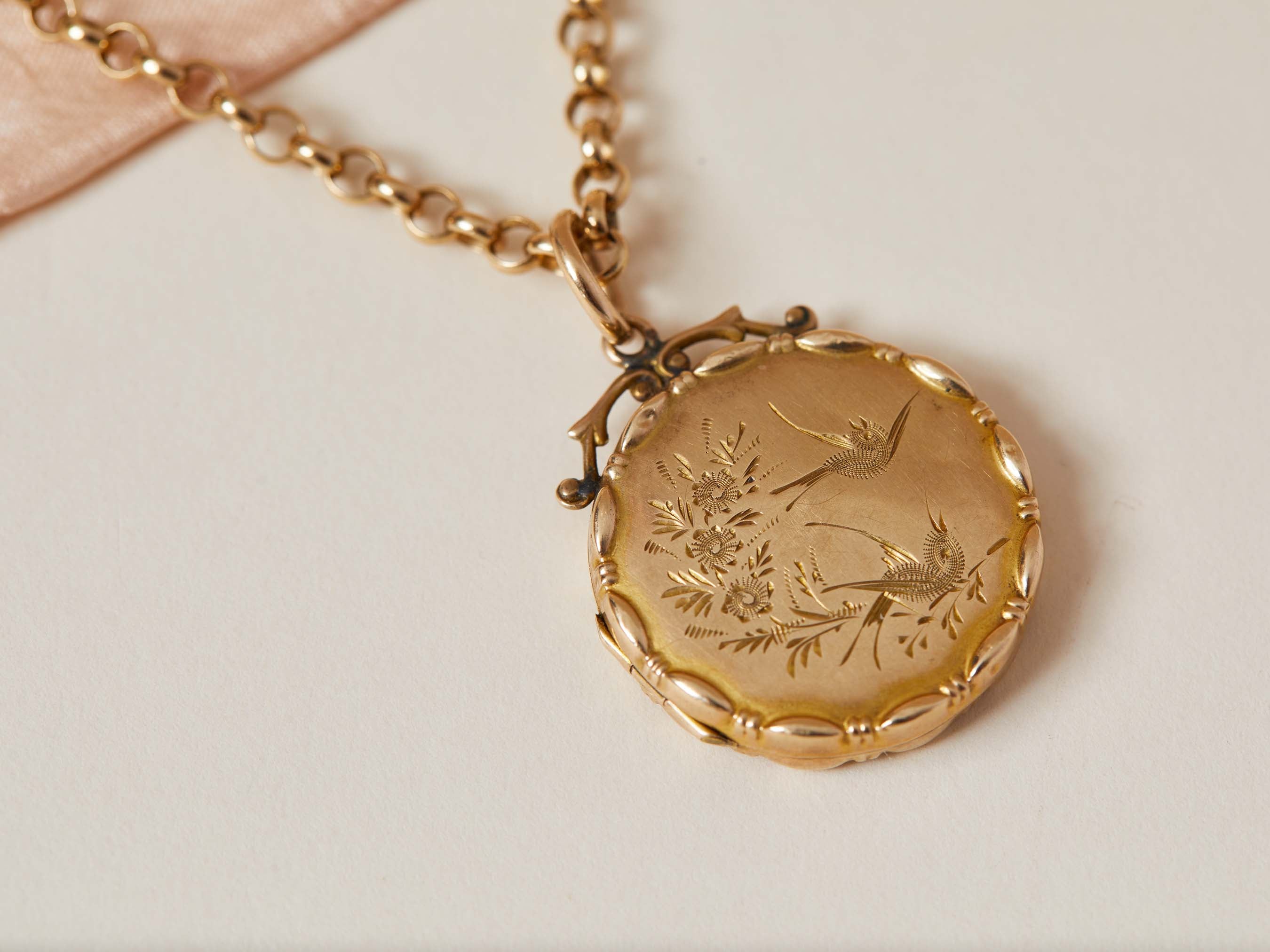 Gilt Silver Shield Locket Necklace – Stacey Fay Designs
