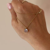 15ct Gold Antique Moonstone Pendant