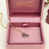 Vintage 9ct Gold Enamel Rocking Horse Charm