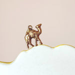 Vintage camel charm 18ct gold 