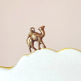 Vintage camel charm 18ct gold 