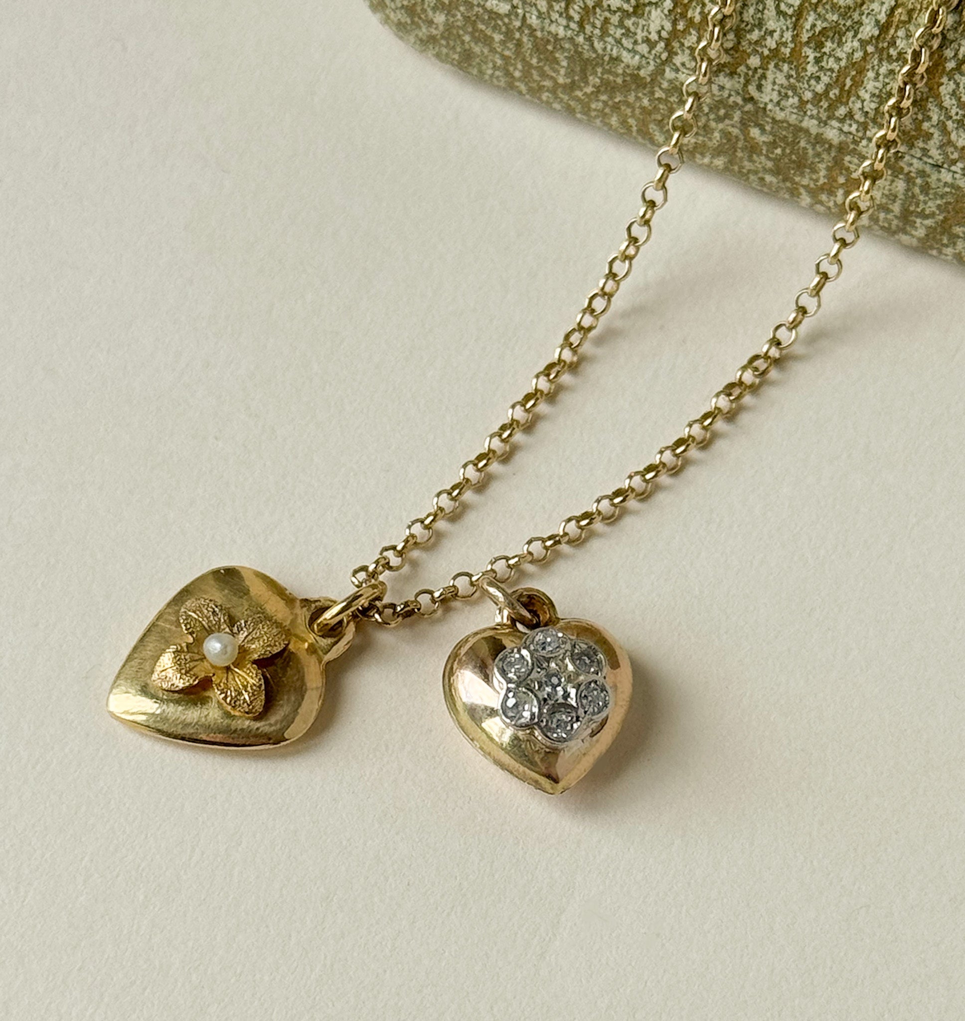 15ct gold antique pendant charms 