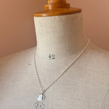 Large Oval Belcher Chain, Sterling Silver