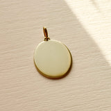 Large Oval Momento Pendant – Bespoke and Hand Engraved with the Words That Mean the Most